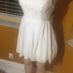 White daytime dress